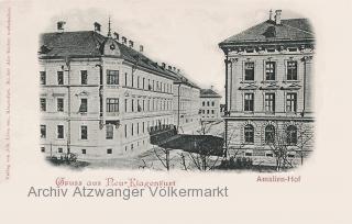 Klagenfurt, Amalienhof - Völkermarkt.Vorst. (6. Bez) - alte historische Fotos Ansichten Bilder Aufnahmen Ansichtskarten 