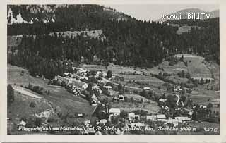 Fliegeraufnahme Matschiedl - Oesterreich - alte historische Fotos Ansichten Bilder Aufnahmen Ansichtskarten 