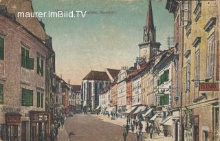 Hauptplatz Villach - Hauptplatz - alte historische Fotos Ansichten Bilder Aufnahmen Ansichtskarten 