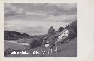 Oberaichwald, Blick auf die Sandbank und den Tabor - Oberaichwald - alte historische Fotos Ansichten Bilder Aufnahmen Ansichtskarten 