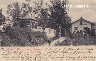 Maria Gail, Restauration zur schönen Aussicht - Villach - alte historische Fotos Ansichten Bilder Aufnahmen Ansichtskarten 