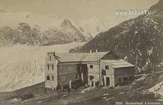 Glocknerhaus + Pasterze - Oesterreich - alte historische Fotos Ansichten Bilder Aufnahmen Ansichtskarten 