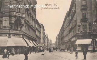 Wien, Schönbrunnerstraße - Oesterreich - alte historische Fotos Ansichten Bilder Aufnahmen Ansichtskarten 