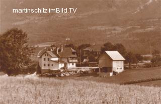 Drobollach, Anwesen Bernold mit Blick nach Süden - Drobollach am Faaker See - alte historische Fotos Ansichten Bilder Aufnahmen Ansichtskarten 