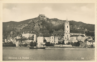 Dürnstein in der Wachau - Dürnstein - alte historische Fotos Ansichten Bilder Aufnahmen Ansichtskarten 