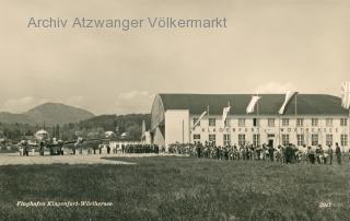 Klagenfurt Flughafen - Europa - alte historische Fotos Ansichten Bilder Aufnahmen Ansichtskarten 