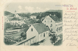 St. Michael in der Obersteiermark - Sankt Michael in Obersteiermark - alte historische Fotos Ansichten Bilder Aufnahmen Ansichtskarten 