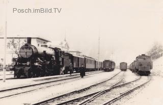 Tauernbahn Nordrampe, Bahnhof Badgastein - Oesterreich - alte historische Fotos Ansichten Bilder Aufnahmen Ansichtskarten 