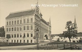 Villach, Mädchenschule - Kärnten - alte historische Fotos Ansichten Bilder Aufnahmen Ansichtskarten 