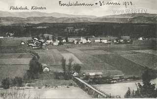 Föderlach - Wernberg - alte historische Fotos Ansichten Bilder Aufnahmen Ansichtskarten 