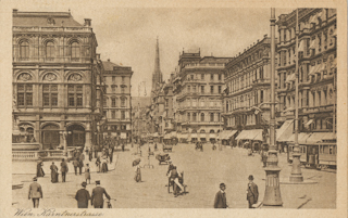 Kärntnerstrasse - Wien  1.,Innere Stadt - alte historische Fotos Ansichten Bilder Aufnahmen Ansichtskarten 