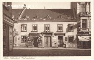Schubert Geburtshaus - Nussdorferstrasse - Oesterreich - alte historische Fotos Ansichten Bilder Aufnahmen Ansichtskarten 