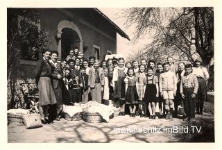 Speisesegnung bei der Gegner - Hube - Kärnten - alte historische Fotos Ansichten Bilder Aufnahmen Ansichtskarten 