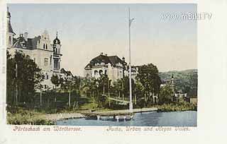 Fuchs, Urban und Hoyos Villen - Oesterreich - alte historische Fotos Ansichten Bilder Aufnahmen Ansichtskarten 