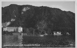 Hotel Annenheim und Seehof - Oesterreich - alte historische Fotos Ansichten Bilder Aufnahmen Ansichtskarten 