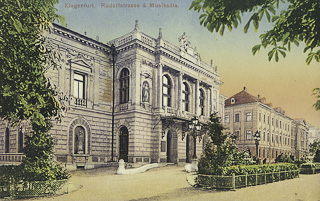 Rudolfstrasse + Musiksäle - Oesterreich - alte historische Fotos Ansichten Bilder Aufnahmen Ansichtskarten 