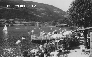 Lido - Seeterasse - Oesterreich - alte historische Fotos Ansichten Bilder Aufnahmen Ansichtskarten 