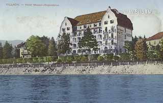 Villach Hotel Mosser - Oesterreich - alte historische Fotos Ansichten Bilder Aufnahmen Ansichtskarten 