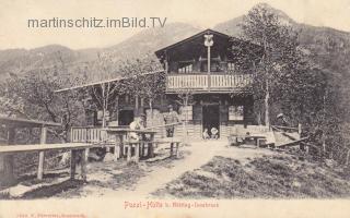 Hötting, Puzzi Hütte - Hötting - alte historische Fotos Ansichten Bilder Aufnahmen Ansichtskarten 