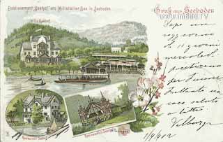 Seeboden - Kärnten - alte historische Fotos Ansichten Bilder Aufnahmen Ansichtskarten 