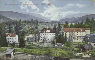 Hotel Kärntnerhof in Finkenstein - Oesterreich - alte historische Fotos Ansichten Bilder Aufnahmen Ansichtskarten 