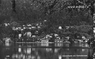 Annenheim vom See - Villach Land - alte historische Fotos Ansichten Bilder Aufnahmen Ansichtskarten 