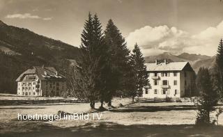 Bad Hotel Iselsberg bei Lienz - Tirol - alte historische Fotos Ansichten Bilder Aufnahmen Ansichtskarten 