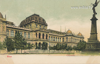 Universität Wien - alte historische Fotos Ansichten Bilder Aufnahmen Ansichtskarten 