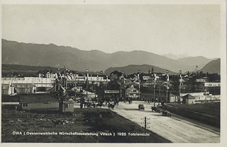 Wirtschaftsausstellung Villach - Kärnten - alte historische Fotos Ansichten Bilder Aufnahmen Ansichtskarten 