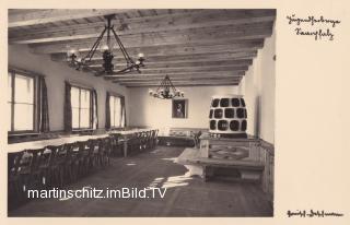 Drobollach, Speisesaal Jugendherberge Saarpfalz - Villach(Stadt) - alte historische Fotos Ansichten Bilder Aufnahmen Ansichtskarten 