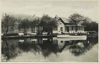 Inselwirt in Pörtschach - Oesterreich - alte historische Fotos Ansichten Bilder Aufnahmen Ansichtskarten 