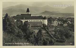 Eberndorf mit Hemmaberg - Oesterreich - alte historische Fotos Ansichten Bilder Aufnahmen Ansichtskarten 