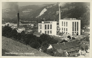 Papierfabrik Frantschach - Oesterreich - alte historische Fotos Ansichten Bilder Aufnahmen Ansichtskarten 