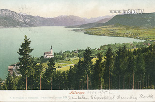 Attersee - Oesterreich - alte historische Fotos Ansichten Bilder Aufnahmen Ansichtskarten 