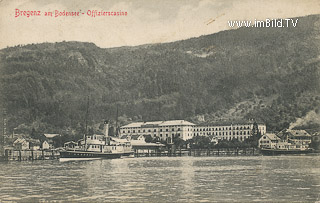 Bregenz - Offizierscasino - Oesterreich - alte historische Fotos Ansichten Bilder Aufnahmen Ansichtskarten 