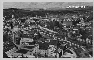 Klagenfurt, Richtung Kreuzbergl - Oesterreich - alte historische Fotos Ansichten Bilder Aufnahmen Ansichtskarten 