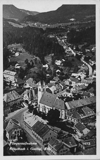 Fliergeraufnahme Kötschach - Oesterreich - alte historische Fotos Ansichten Bilder Aufnahmen Ansichtskarten 