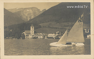 Salzkammergut, St. Wolfgang - Oesterreich - alte historische Fotos Ansichten Bilder Aufnahmen Ansichtskarten 