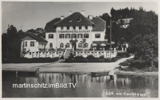 Strandhotel Aschgan - Egg am Faaker See - alte historische Fotos Ansichten Bilder Aufnahmen Ansichtskarten 