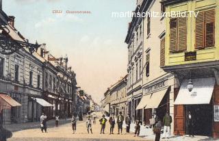 Cilli, Grazerstrasse - Cilli / Celje - alte historische Fotos Ansichten Bilder Aufnahmen Ansichtskarten 