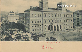 Franz Josefs Bahnhof - Wien  9.,Alsergrund - alte historische Fotos Ansichten Bilder Aufnahmen Ansichtskarten 