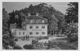 Pension Schönau - Europa - alte historische Fotos Ansichten Bilder Aufnahmen Ansichtskarten 
