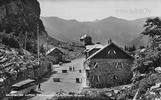 Grenzübergang Plöckenpass - Europa - alte historische Fotos Ansichten Bilder Aufnahmen Ansichtskarten 