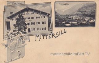 2 Bild Litho Karte - Mittersill - Oesterreich - alte historische Fotos Ansichten Bilder Aufnahmen Ansichtskarten 