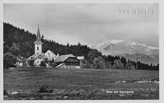 Zlan mit Gmeineck - Villach Land - alte historische Fotos Ansichten Bilder Aufnahmen Ansichtskarten 