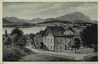 Gasthof - Pension Tschebull - Kärnten - alte historische Fotos Ansichten Bilder Aufnahmen Ansichtskarten 