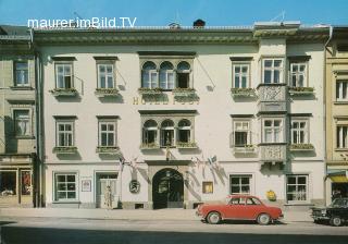 Villach - Hotel Post - alte historische Fotos Ansichten Bilder Aufnahmen Ansichtskarten 