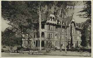 Pörtschach - Parkhotel - Klagenfurt Land - alte historische Fotos Ansichten Bilder Aufnahmen Ansichtskarten 