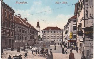 Klagenfurt Alter Platz - Kärnten - alte historische Fotos Ansichten Bilder Aufnahmen Ansichtskarten 