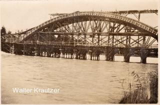 Maria Gail, Eingerüstete Bogenbrücke  - Villach(Stadt) - alte historische Fotos Ansichten Bilder Aufnahmen Ansichtskarten 